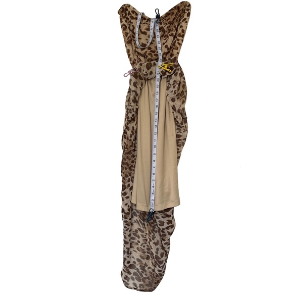 Annabelle Asymmetrical Strapless Dress - Picture 5 of 8